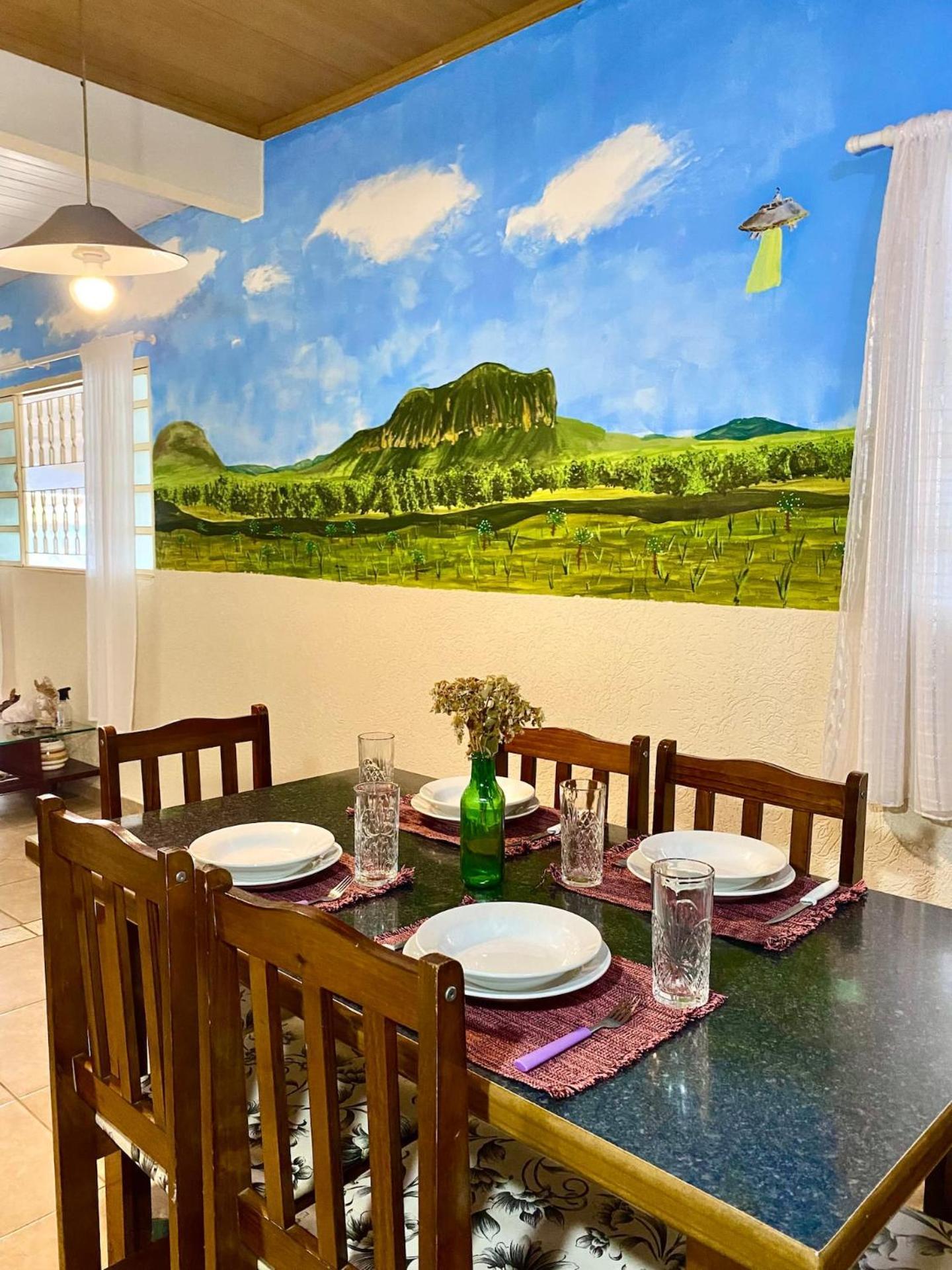 Private Cosmic Villa! 2 Homes, Yoga Room & Jacuzzi! Alto Paraiso de Goias Exterior photo